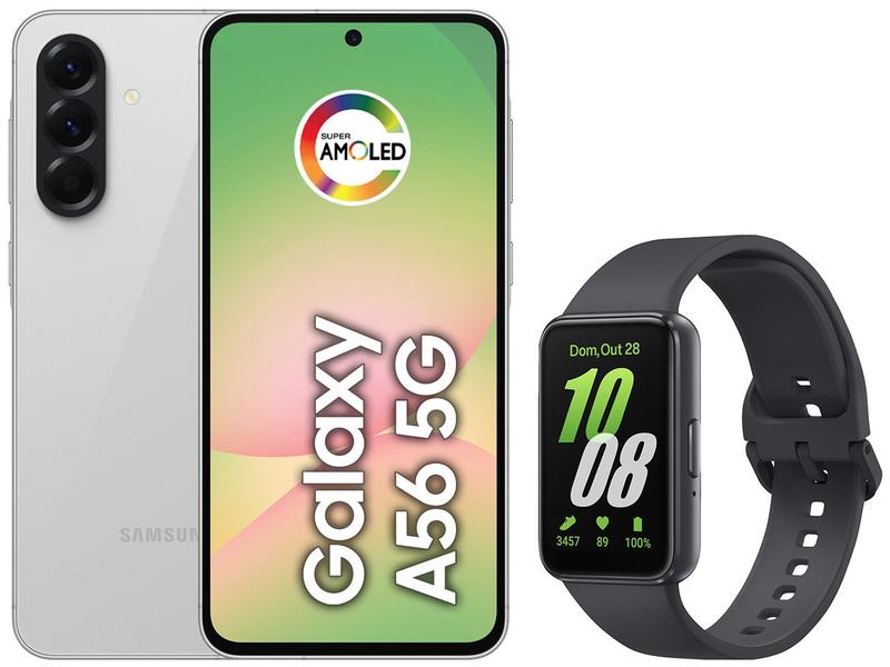 Galaxy A56 8GB/128GB ライトグレー グローバル版 ほぼ新品 Celular Samsung Galaxy A56 5g 128gb 8gb Ram Cinza | Parcelamento